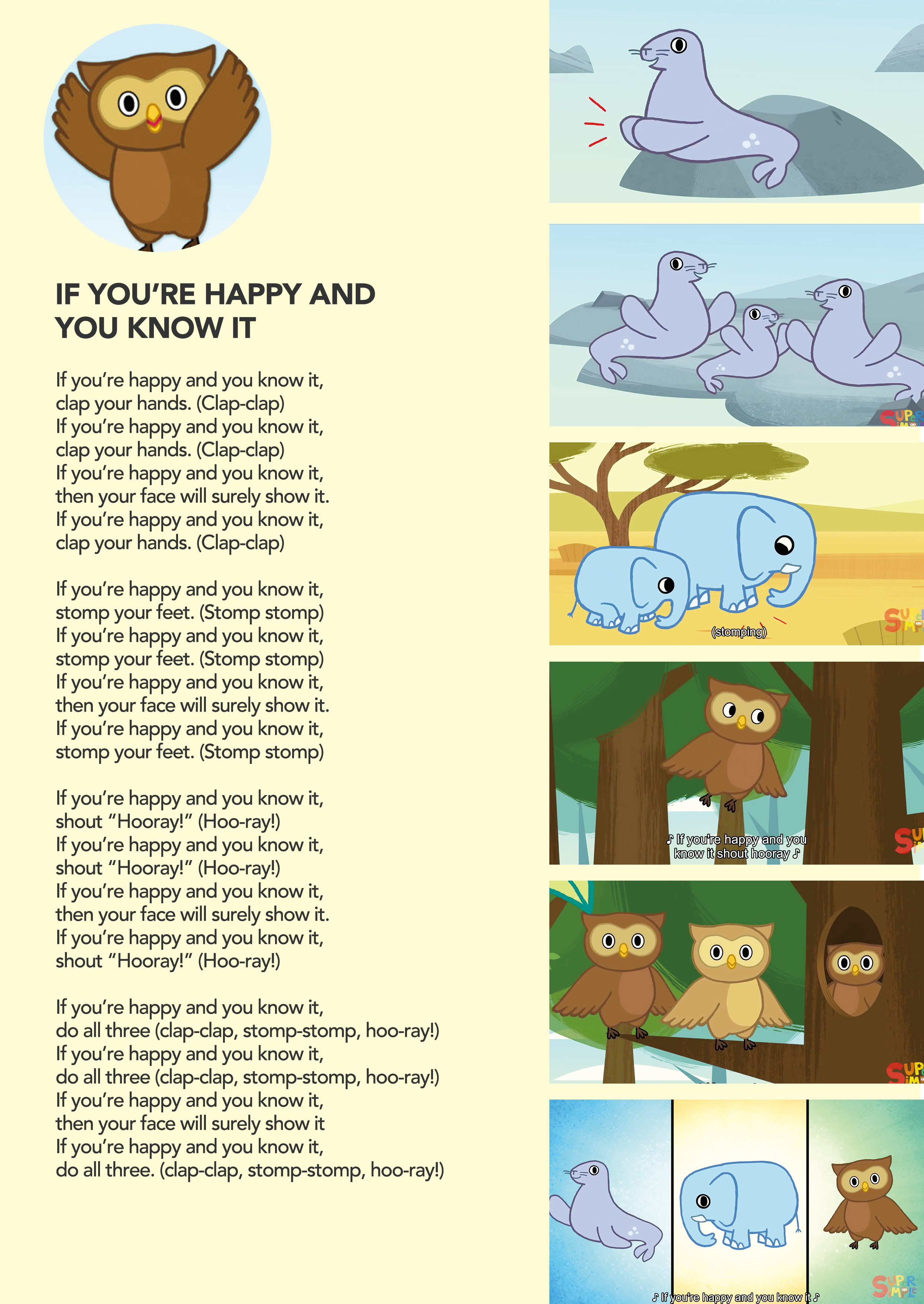 169 If You’re Happy And You Know It - Super Simple Songs